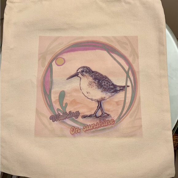 Canvas Tote bag 15.74x13.77 in. New no tags - Picture 4 of 11